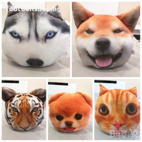 Декоративни възглавнички със животни - 5 модела