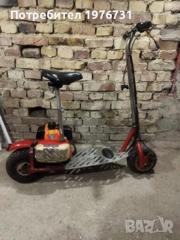 G - SCOOTER Бензинова моторна тротинетка Скутер , снимка 9 - Мотоциклети и мототехника - 51434632