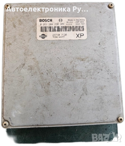 компютър NISSAN SERENA 1.6 16V, BOSCH 0 261 204 220, 0261204220, 237107C201 XP 