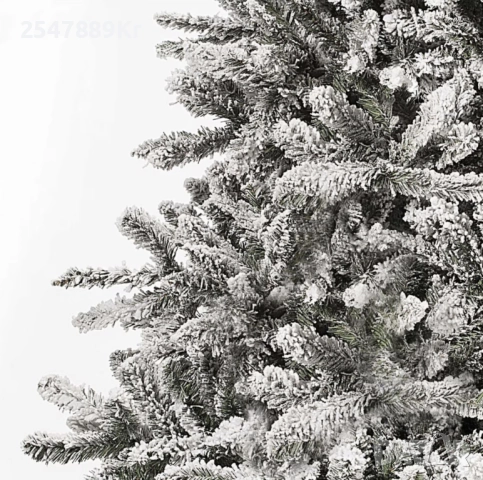 Изкуствена елха K r i n g Melbourne, Цялата заснежена с метална стойка., снимка 16 - Декорация за дома - 52231334