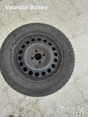 Зимни гуми с джанти 185/65R15, снимка 12 - Гуми и джанти - 49922387