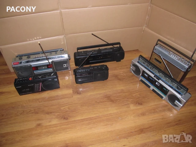 РАДИОКАСЕТОФОНИ - 6 Броя