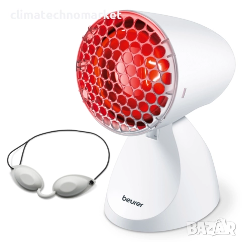 Инфрачервена лампа, Beurer IL 11 infrared heat lamp, for colds and muscle tension, 5 angle settings,, снимка 1