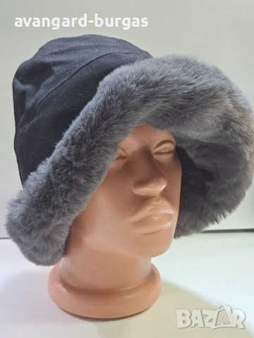 Дамска шапка,капела лукс -218, снимка 2 - Шапки - 52213449
