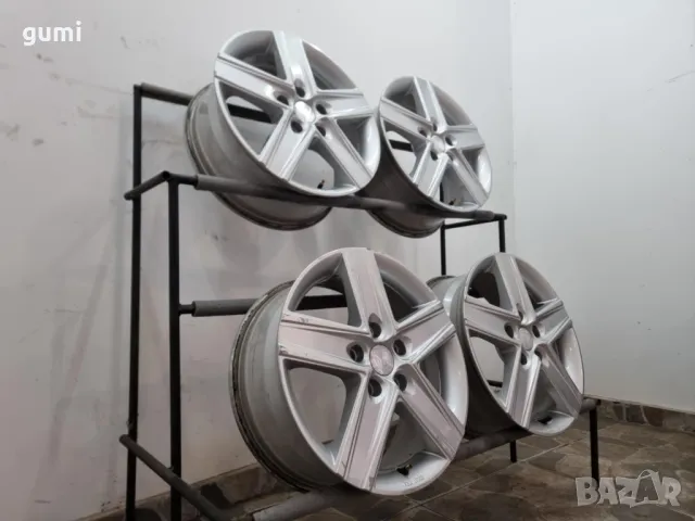 4бр 16ски джанти  за MERCEDES, AUDI, VW 5х112мм A160728 , снимка 6 - Гуми и джанти - 48975816