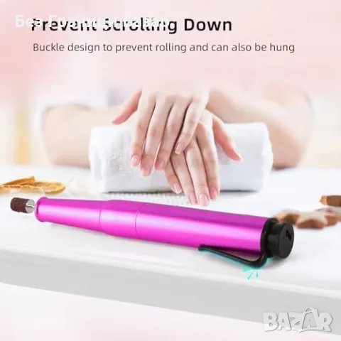 Нов Маникюр и педикюр комплект Мощна електрическа пила за нокти гел и акрил, снимка 7 - Продукти за маникюр - 49280171