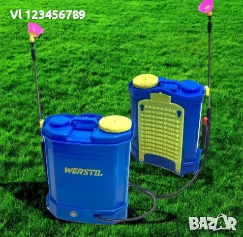 Пръскачка Акумулаторна 16л 12V 8AH MOLLER, снимка 5 - Градинска техника - 50790163