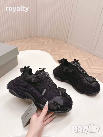 Balenciaga Нови Черни Дамски Маратонки 