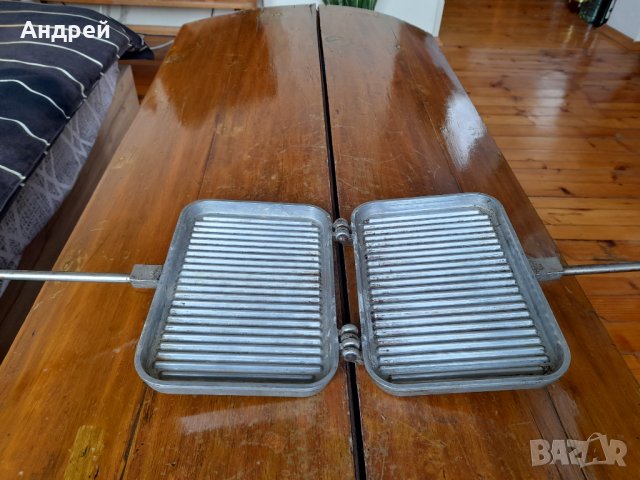 Стар Гофретник Mechanika, снимка 5 - Антикварни и старинни предмети - 40338569