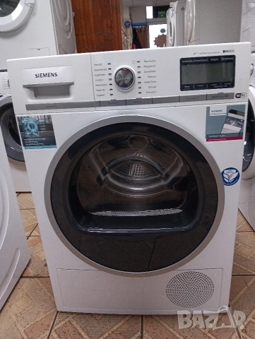 Като нова сушилня с термопомпа Сименс Siemens IQ 800 с WI-FI A+++ 8кг 2 години гаранция!