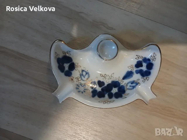 Порцеланов пепелник , снимка 5 - Пепелници и декоративни съдове - 56003445