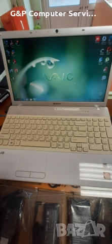 Лаптоп Sony VAIO VPCEB3E1E Инсталиран и работещ ...