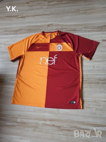 Оригинална мъжка тениска Nike Dri-Fit x F.C. Galatasaray / Season 17-18 (Home), снимка 2 - Тениски - 37070235
