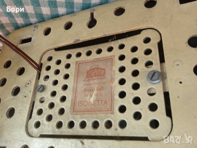 ISOPHON Isonetta 1952г Тонколони, снимка 5 - Тонколони - 41830493