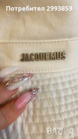 шапка JACQUEMUS Le Bob Artichaut bucket hat, снимка 4 - Шапки - 53504982