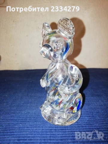 Старо духано стъклено изкуство, кристално цветно стъкло МУРАНО стил, ръчна изработка. , снимка 16 - Антикварни и старинни предмети - 52188078