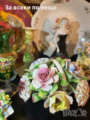 Royal Doulton England Circa 1966 - “ Грандиозната цветна кошница” Код P1666, снимка 9 - Антикварни и старинни предмети - 52933030