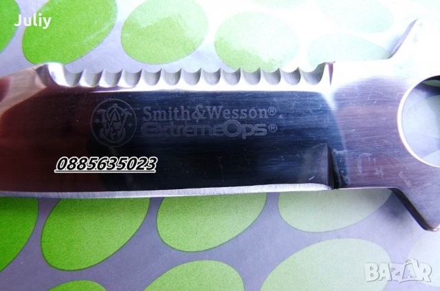 Нож Smith & Wesson HRT - SWHRT3BF Boot Dagger, снимка 14 - Ножове - 10299745
