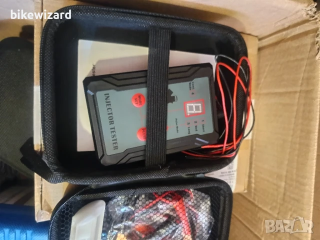 ZKTOOL Тестер за автомобилни инжектори, 2 адаптера за почистване на дюзи, 8 импулсни режима НОВО, снимка 7 - Други инструменти - 51120329