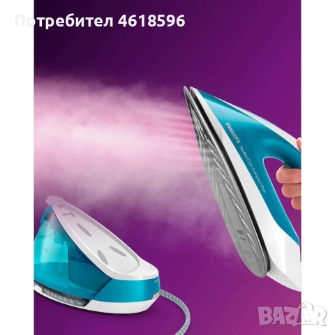 Парогенераторна ютия Philips PerfectCare Compact, снимка 5 - Ютии - 52003648