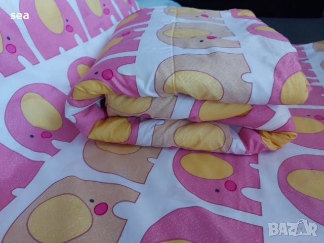 Комплект олекотена завивка + чаршаф  , снимка 3 - Спално бельо и завивки - 51617233