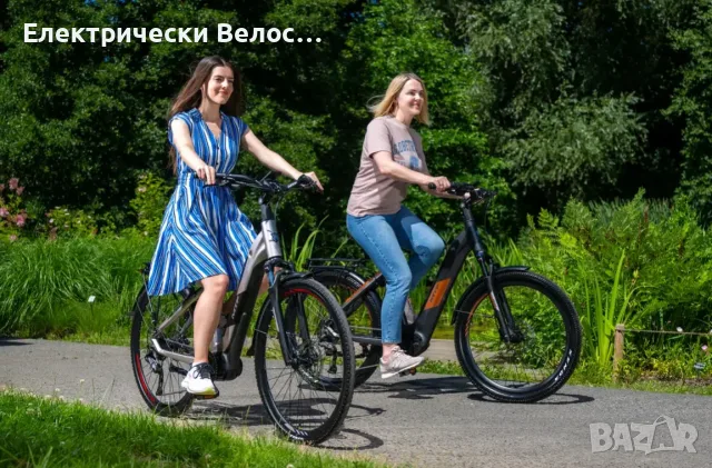 Градски електрически велосипед MTF Tour 6.5 – Bafang 80 Nm, до 140 км 2 години гаранция, снимка 4 - Велосипеди - 56220891