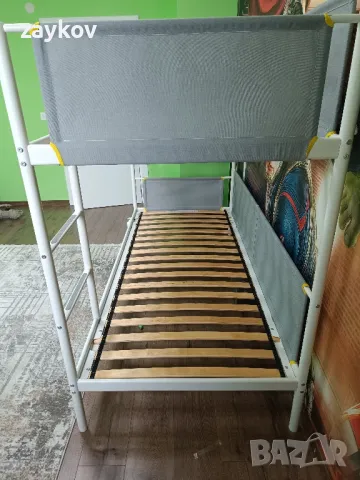 двуетажно легло от икея, снимка 4 - Спални и легла - 48806169