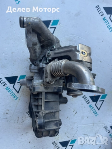 9807593080-01 EGR клапан, АГР охладител от Citroen DS5 2.0 BlueHDi 180 кс., двигател AHW (DW10FC), снимка 2 - Части - 51666083