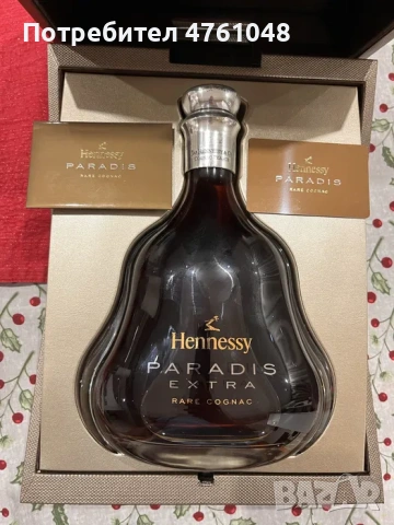 КОНЯК Hennessy Paradis Extra Rare Cognac–нов,колекционерски,оригинална кутия, снимка 9 - Колекции - 53782664