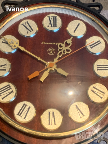 часовник янтарь , снимка 2 - Антикварни и старинни предмети - 44629145
