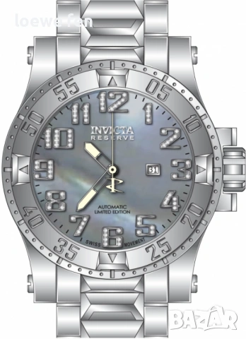 Invicta 33789 55,4 mm , Swiss Automatic , Диамантени Цифри!, снимка 14 - Мъжки - 53700160