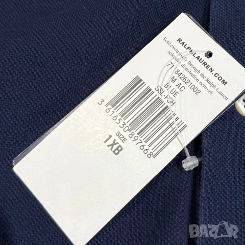 Мъжка тениска с яка Polo Ralph Lauren | 3XL, снимка 5 - Тениски - 53565744