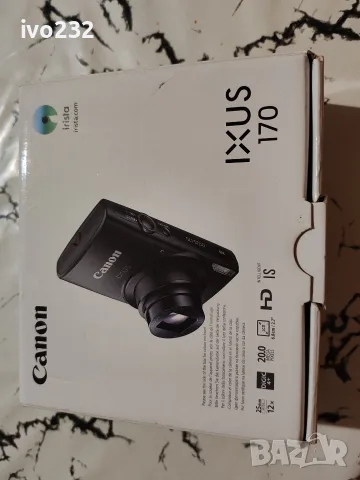 Canon ixus 170 нов, снимка 11 - Фотоапарати - 56246519