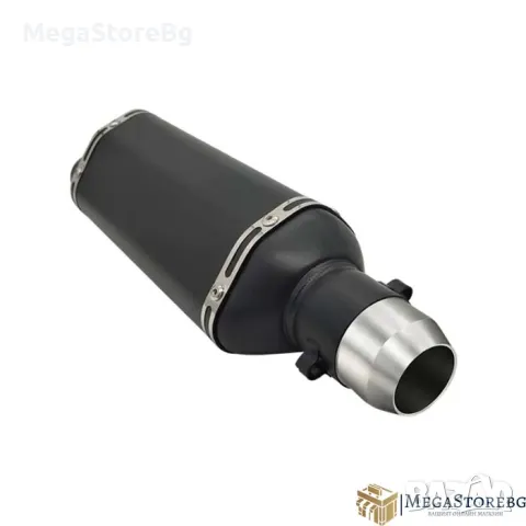 Гърне за мотоциклет мотор PA549 - 40см - ЧЕРЕН МАТ, снимка 3 - Аксесоари и консумативи - 49642321