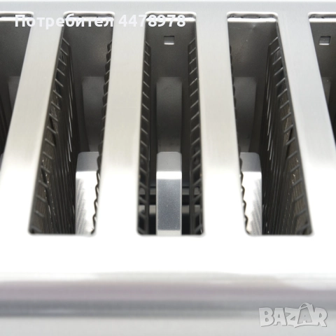 Бързонагряващ професионален тостер с тава за трохи – 6 филийки, снимка 3 - Обзавеждане на кухня - 52489713