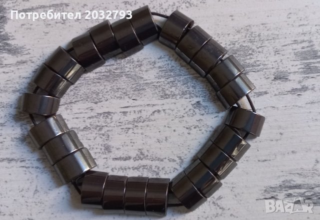 Гривна от хематит, снимка 1