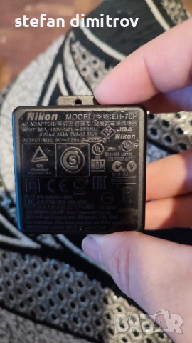 Nikon EH-70P Bulk
Зарядно устройство , снимка 2 - Батерии, зарядни - 44833902