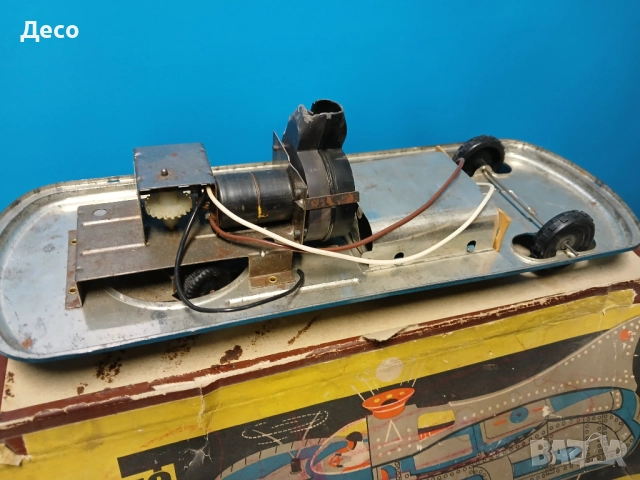 Стара унгарска ламаринена играчка., снимка 5 - Колекции - 51542001