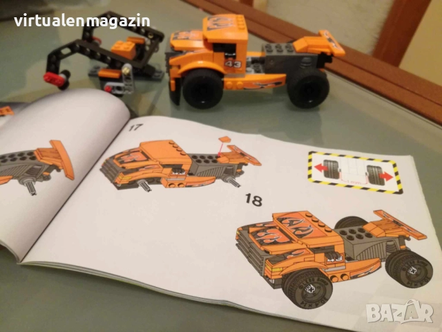 Конструктори Лего Racers - Lego Racers и голяма писта, снимка 16 - Конструктори - 39023976