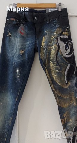 Уникални дамски дънки , снимка 1