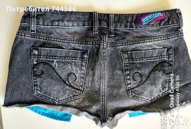 2 бр.къси дънкови панталони, снимка 10 - Къси панталони и бермуди - 36091915