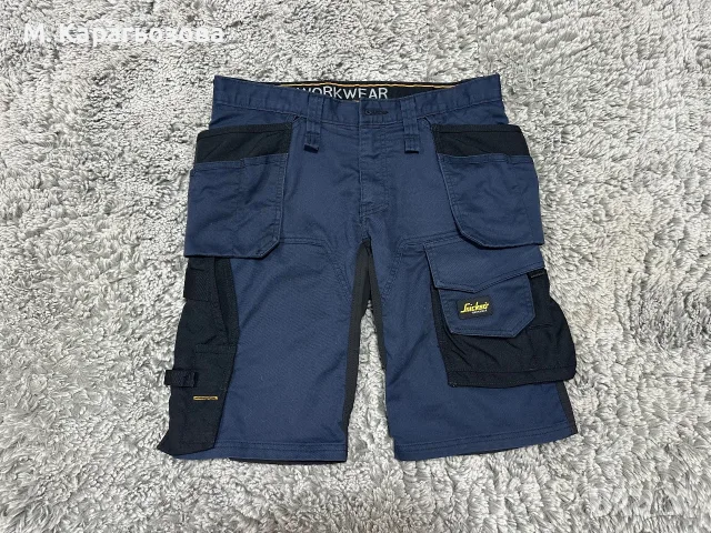 Snickers Workwear 6141 AllroundWork Stretch, Размер М/48, снимка 2 - Къси панталони - 55729932
