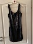Разкошна нова черна къса  парти официална елегантна коктейлна рокля черни пайети , снимка 10
