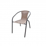 Градински стол от ратан и стомана, снимка 1 - Градински мебели, декорация  - 36294427