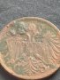 Рядка монета 2 кройцера 1912г. Австрия Франц Йозеф за КОЛЕКЦИОНЕРИ 21200, снимка 8