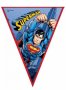 Супермен 10 бр Парти Гирлянд Знаменца Флаг Банер флагчета 