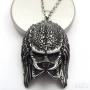 Хищника-The Predator-Колие-Медальон-Маска-Масивен-Едър, снимка 3