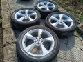 ОРИГИНАЛНИ ДЖАНТИ АУДИ 19" 5x112 с гуми 235/50/19, снимка 2