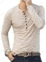 Нова модна мъжка тениска с дълги ръкави, 5цвята - 023, снимка 5