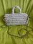 Ръчно плетени дамски чанти на една кука, снимка 18